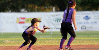 Picture of children playing baseball